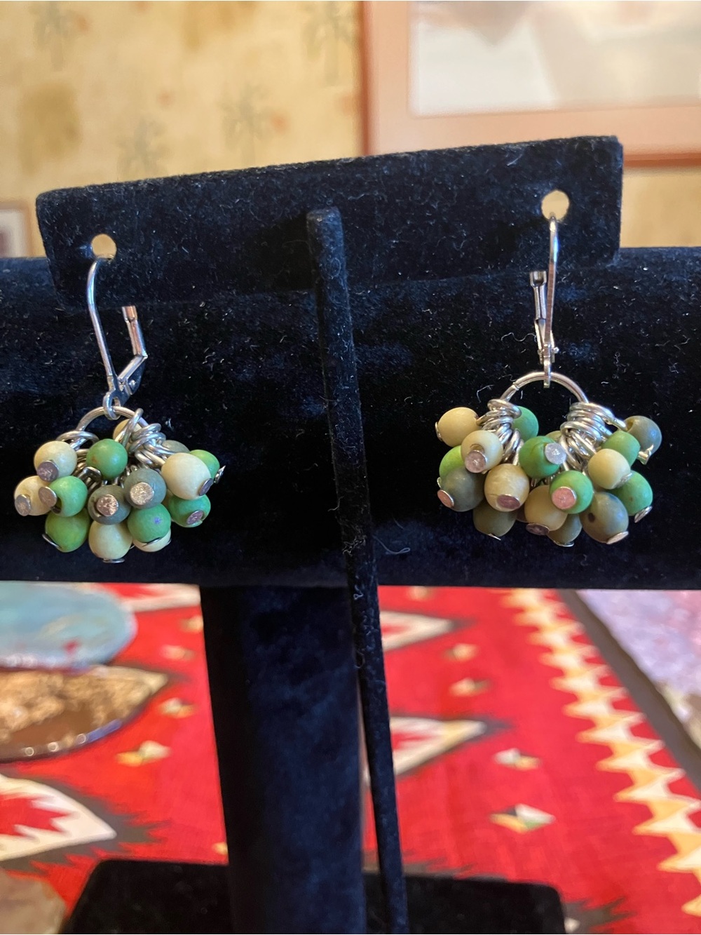 TAGUA NUT EARRINGS CRAFTED IN COLUMBIA